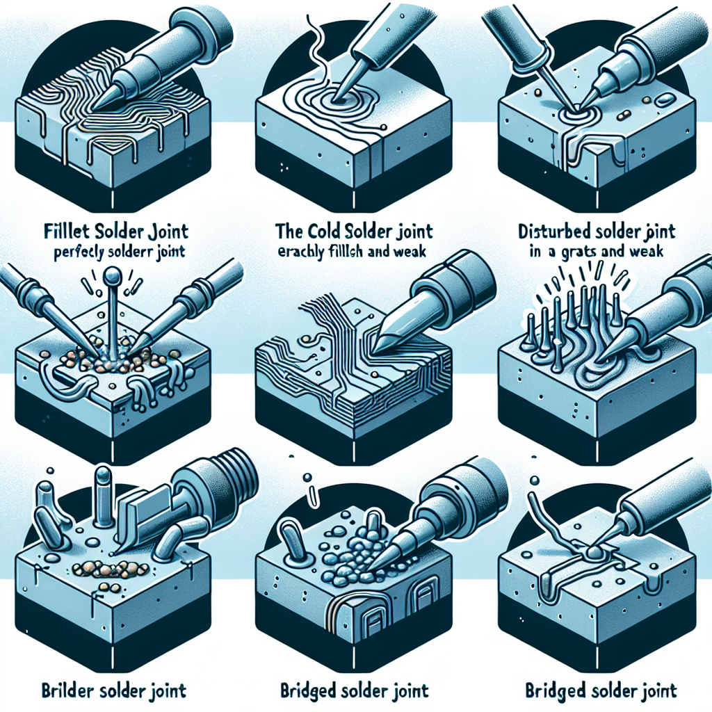 What are different types of solder joints?