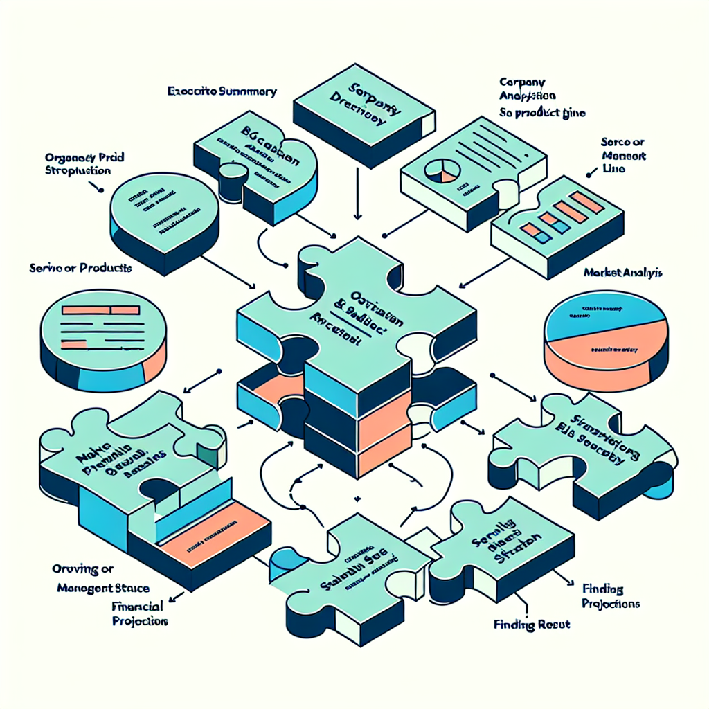 What are the components of a business plan?