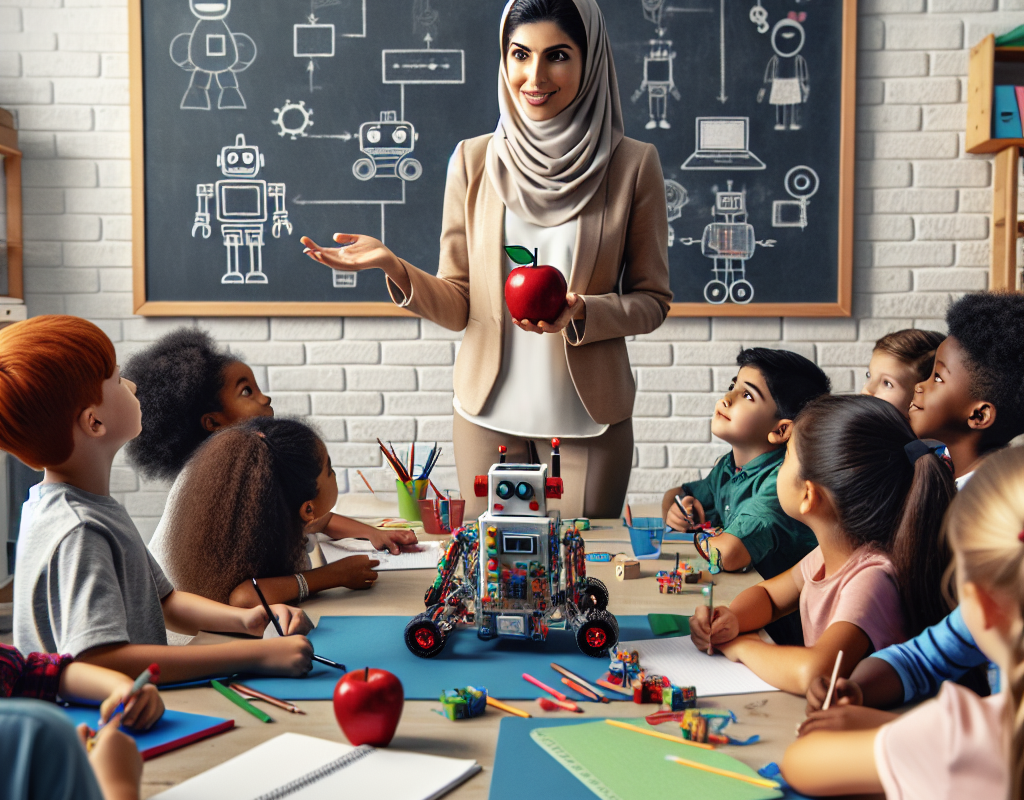 What is a simple 4th grade robotics lesson?