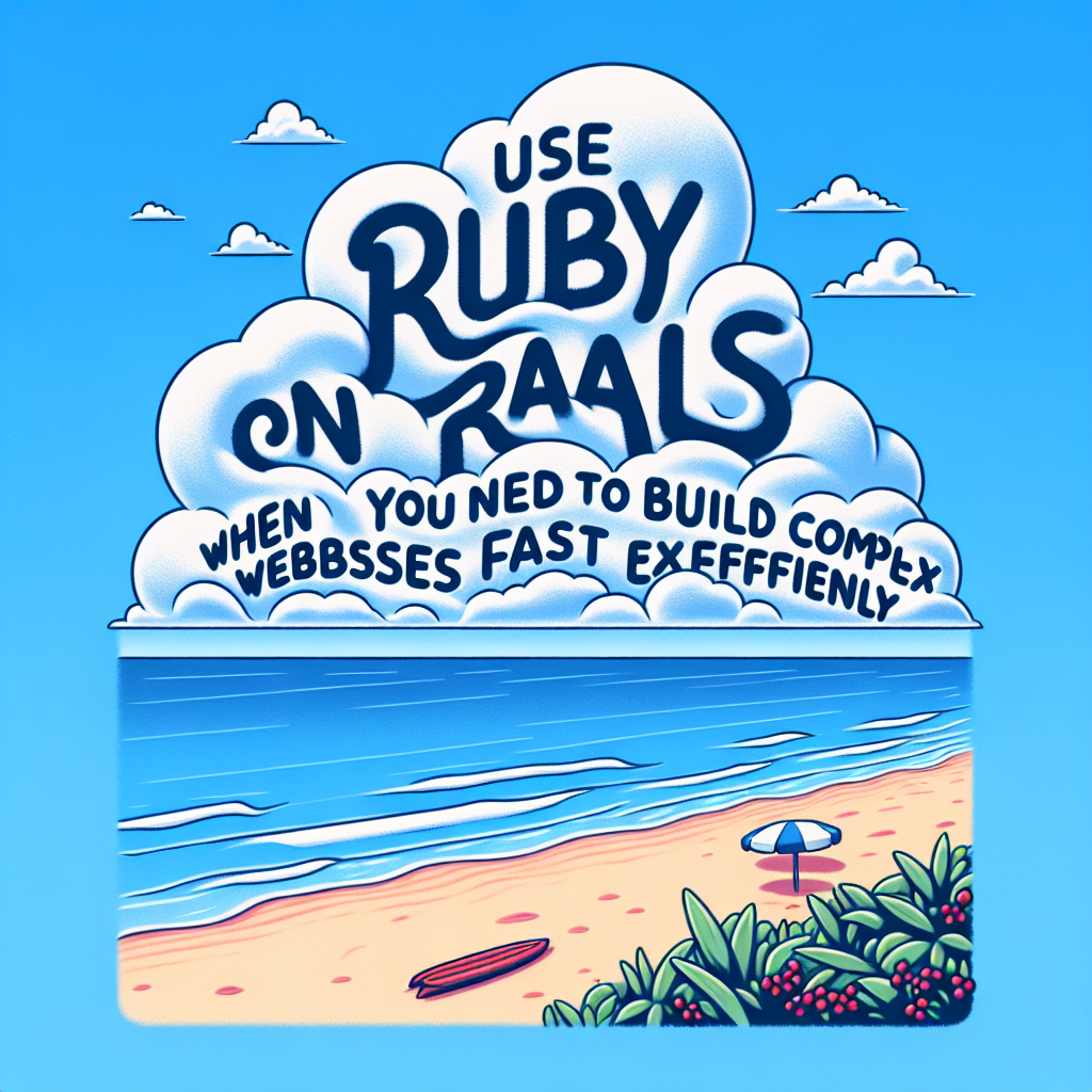 When should you use Ruby on Rails?