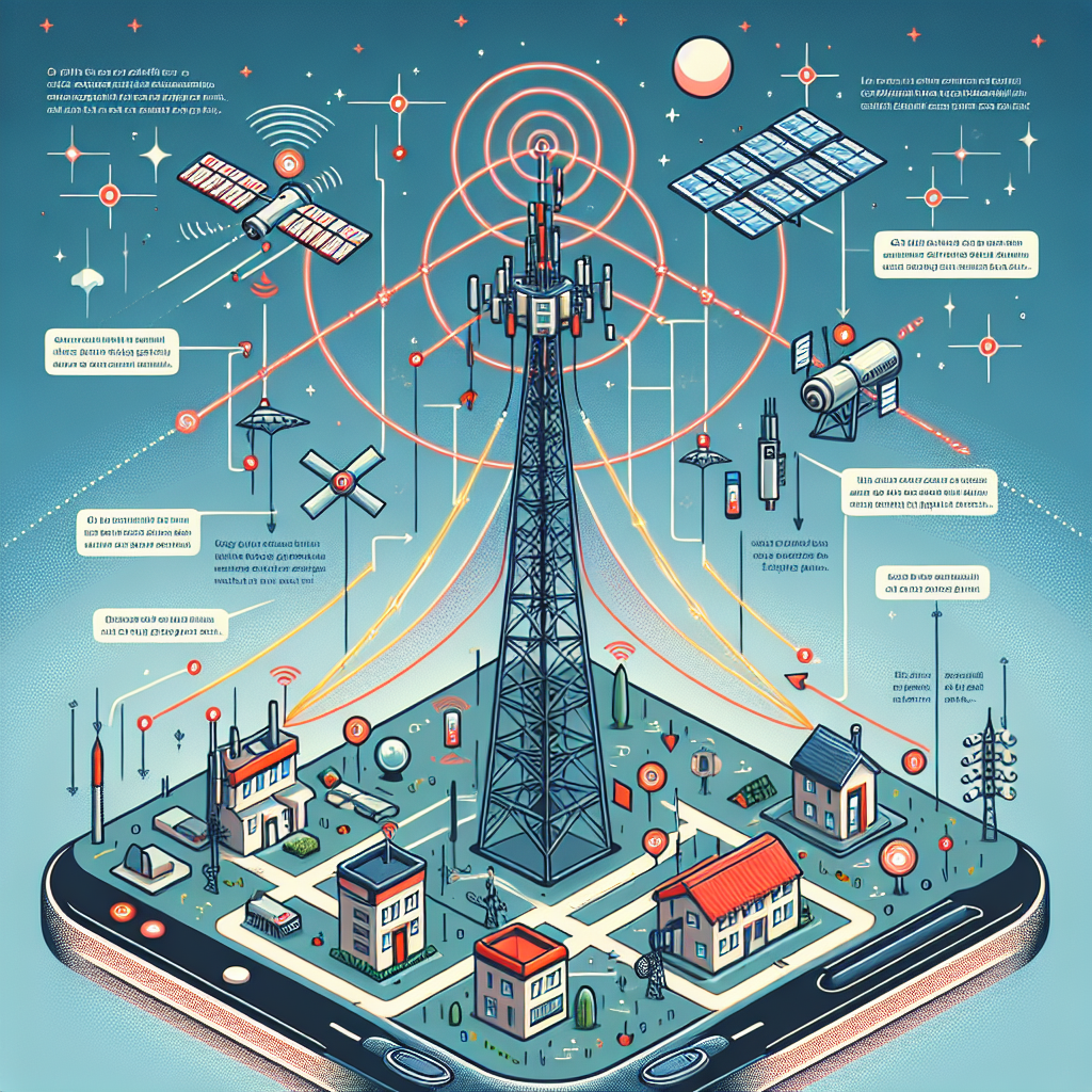 How do cell phone towers work?