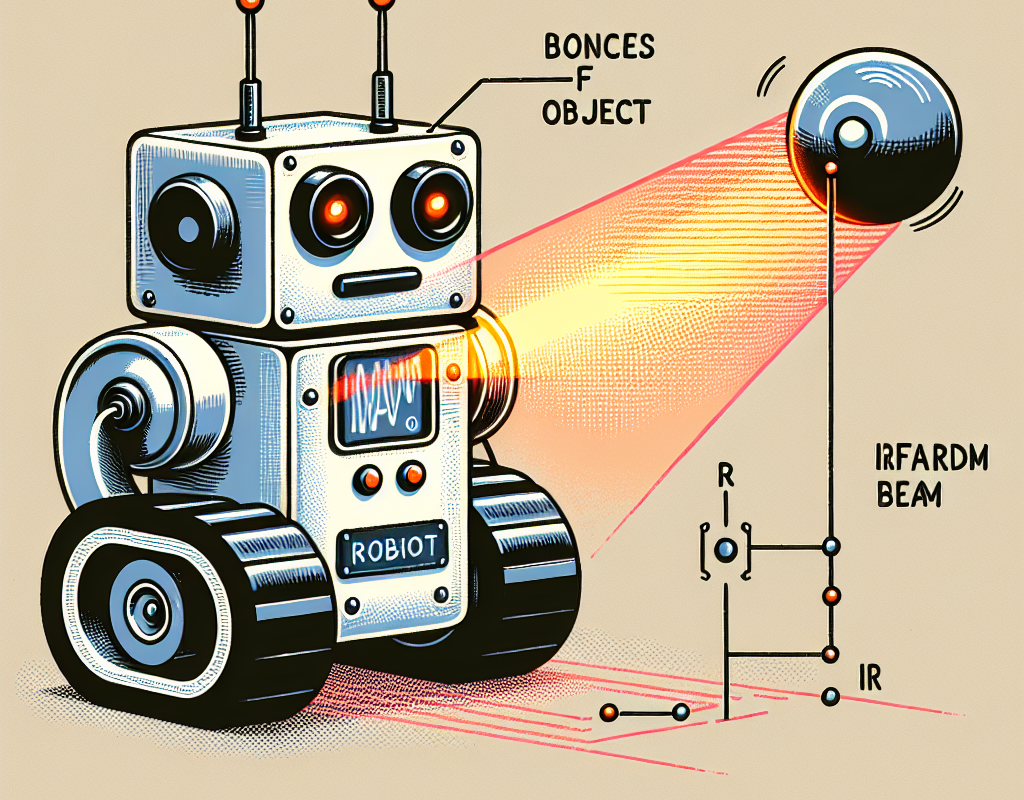 How do IR Sensors work on robots?