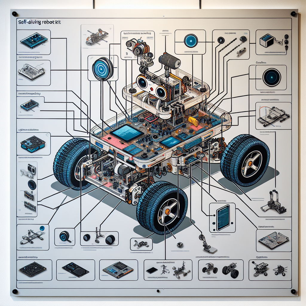 How do self driving robot kits work?