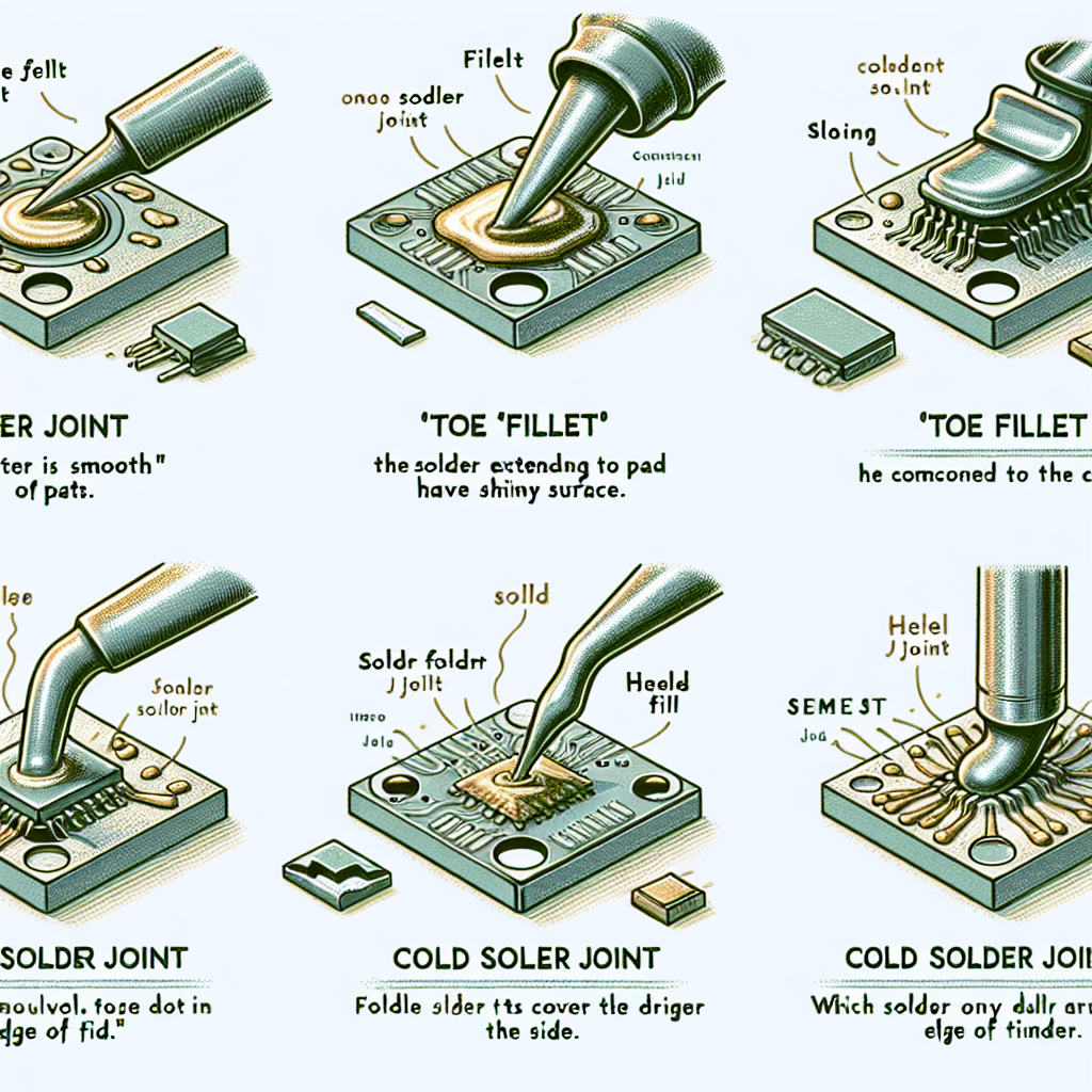 What are different types of solder joints?