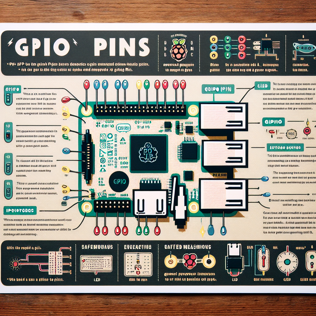 What are GPIO pins and how do you use them?