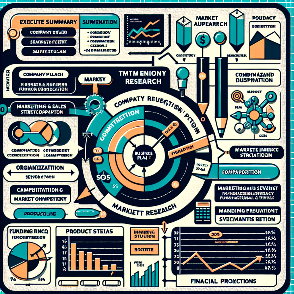 What are the components of a business plan?